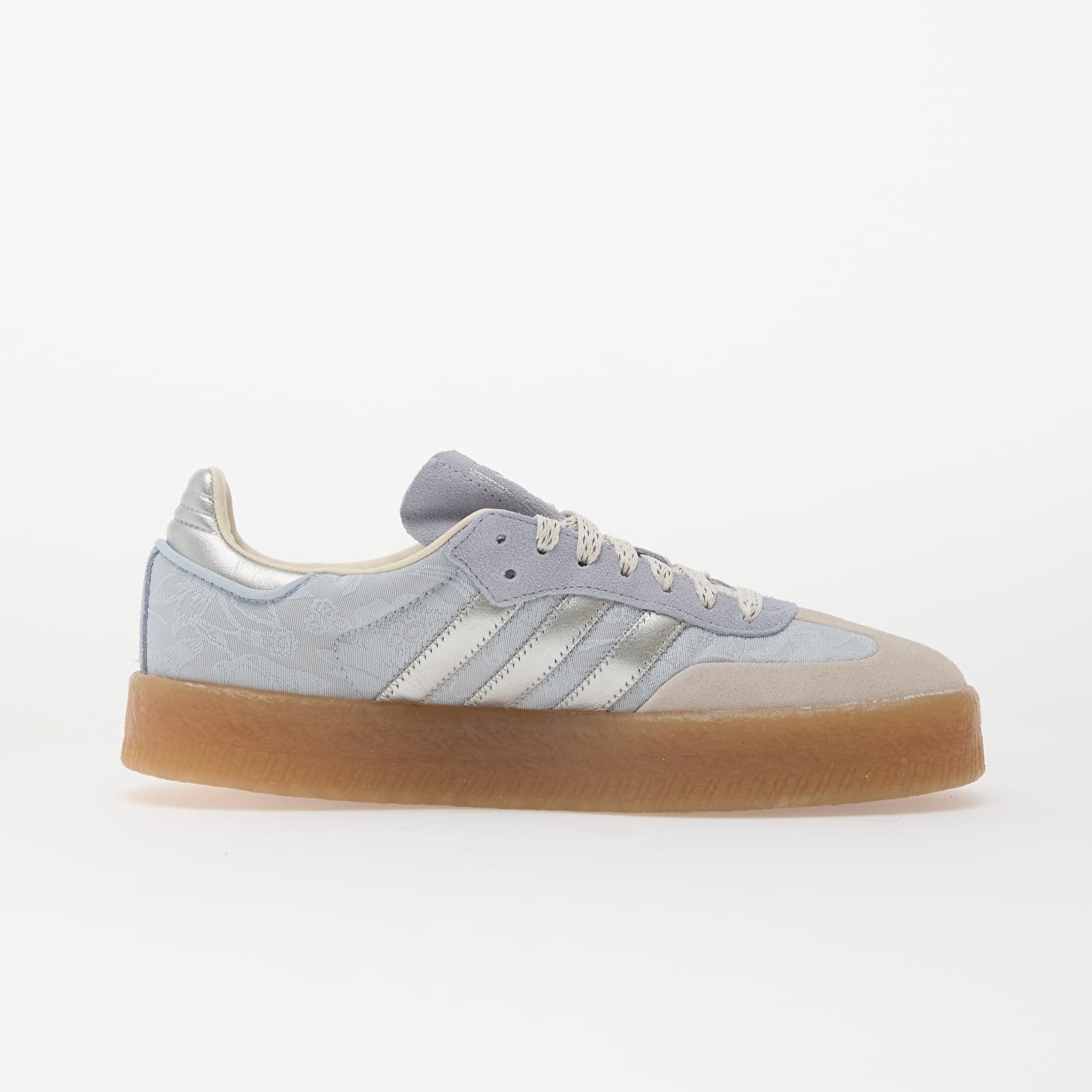 Naisten lenkkarit ja kengät adidas Sambae Crystal Sky/ Silver Met./ Chalk Pearl