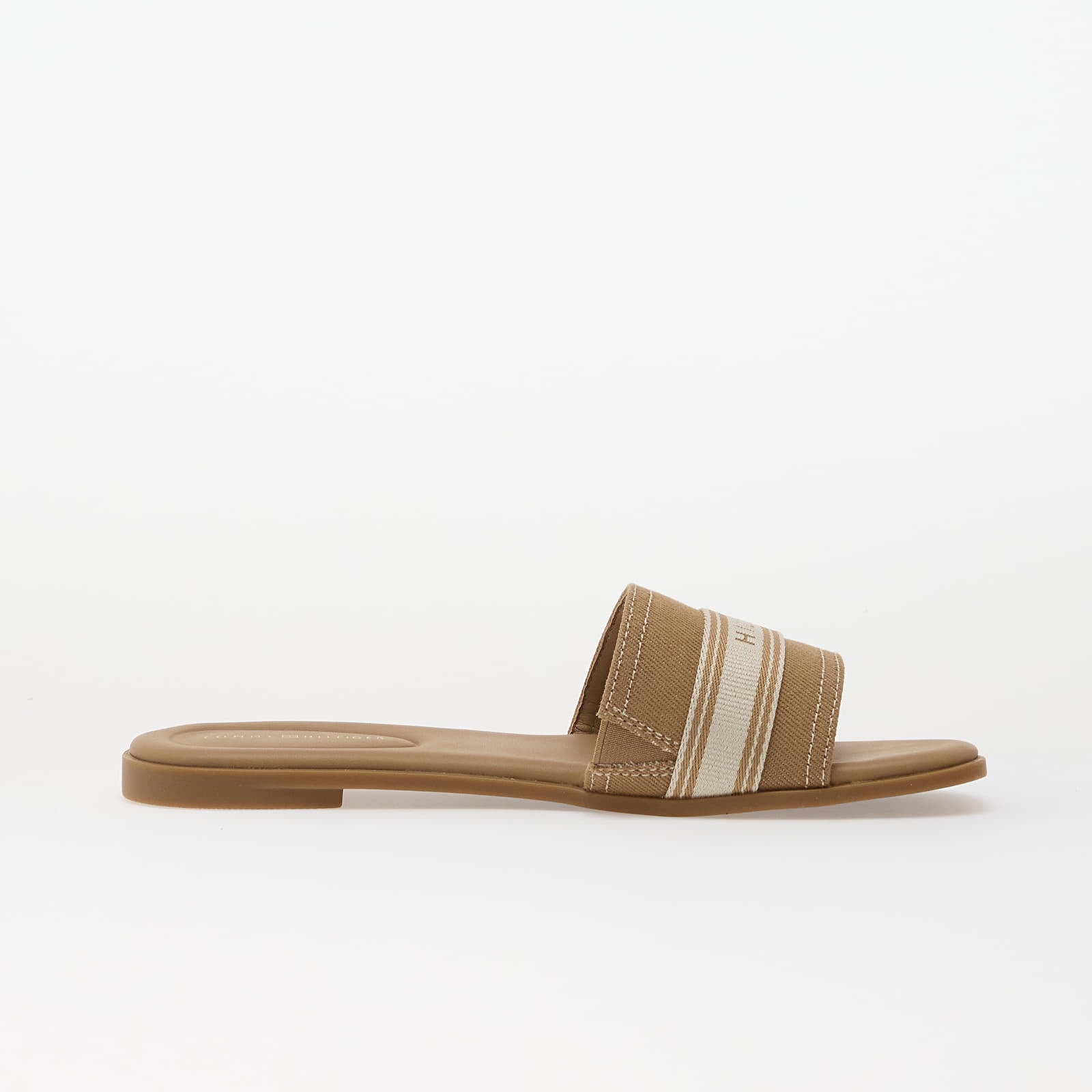 Dámské tenisky a boty Tommy Hilfiger Flat Mule Webbing Safari Canvas