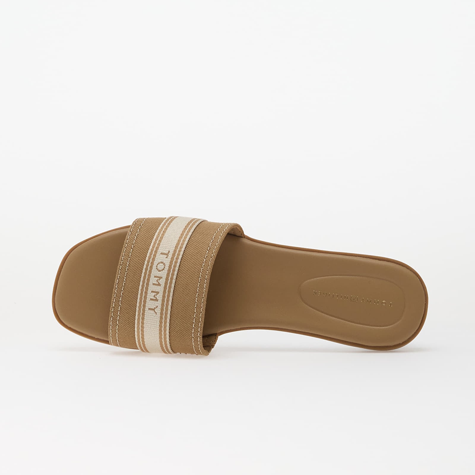 Dámské tenisky a boty Tommy Hilfiger Flat Mule Webbing Safari Canvas