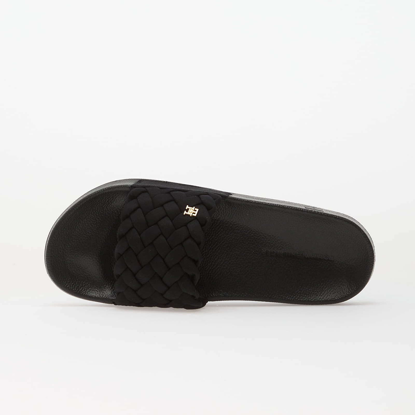 Dámské tenisky a boty Tommy Hilfiger Braided Pool Slide Black