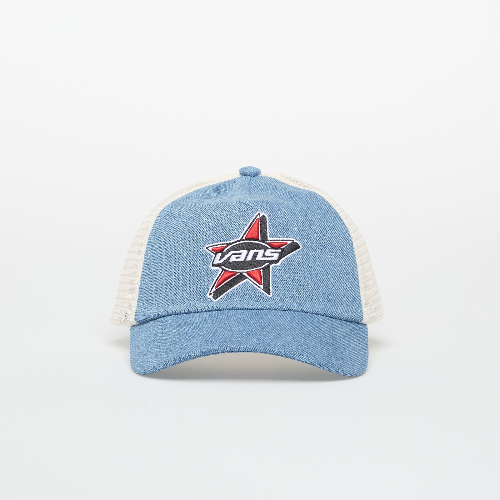 Sapkák Vans Marked Jockey Trucker Stone Wash/ Blue