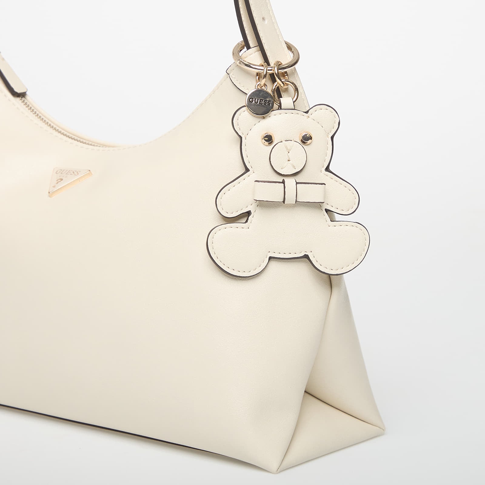 Handbags GUESS Kassie Hobo Off White