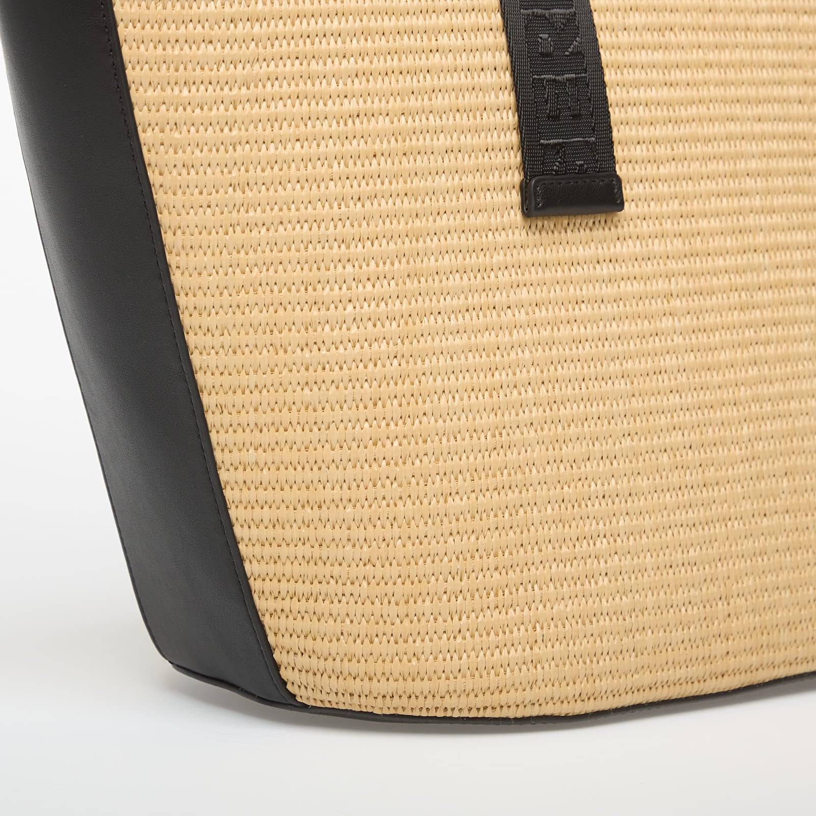 Sacs à main Karl Lagerfeld Jeans Box Logo Raffia Shopper Bag Natural