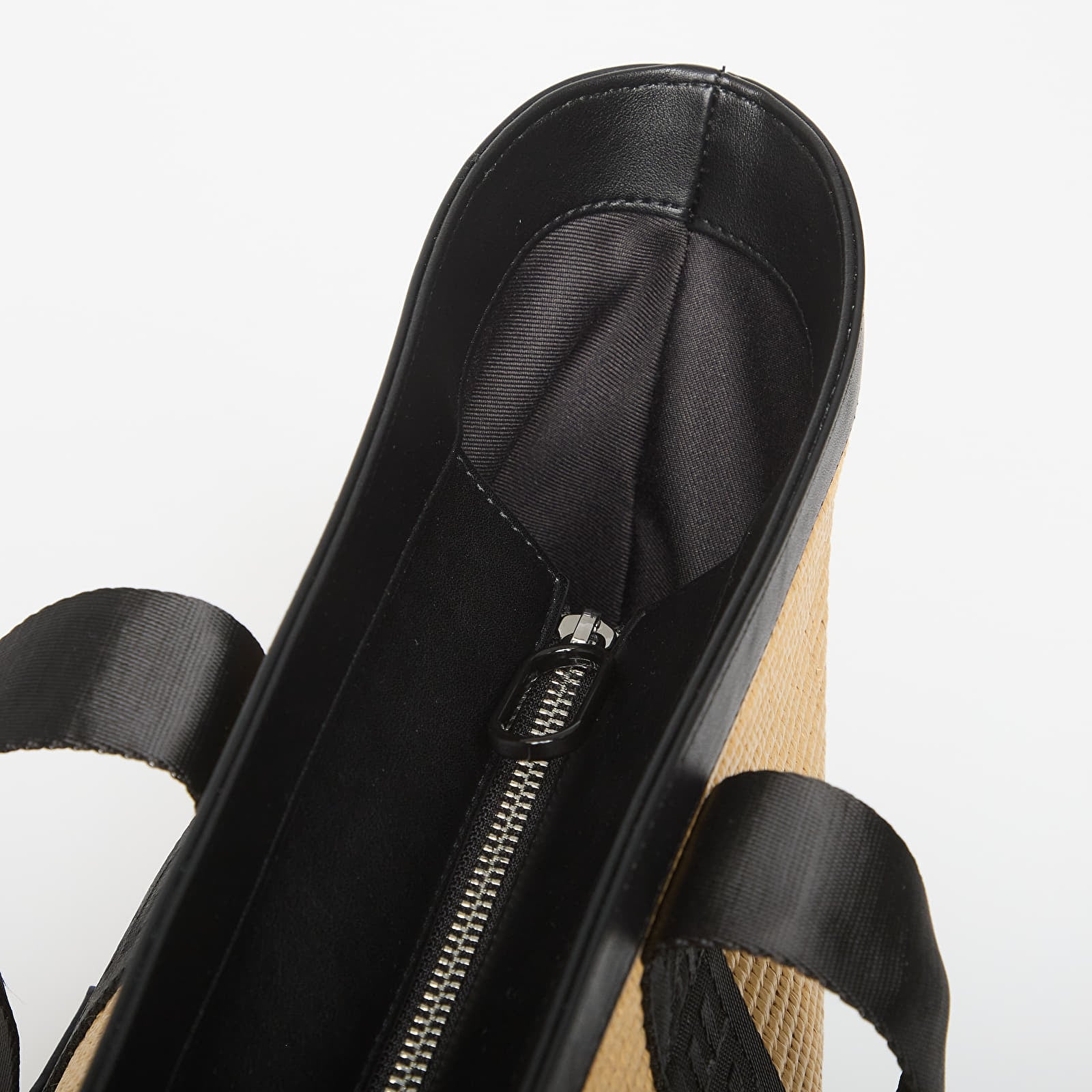 Sacs à main Karl Lagerfeld Jeans Box Logo Raffia Shopper Bag Natural