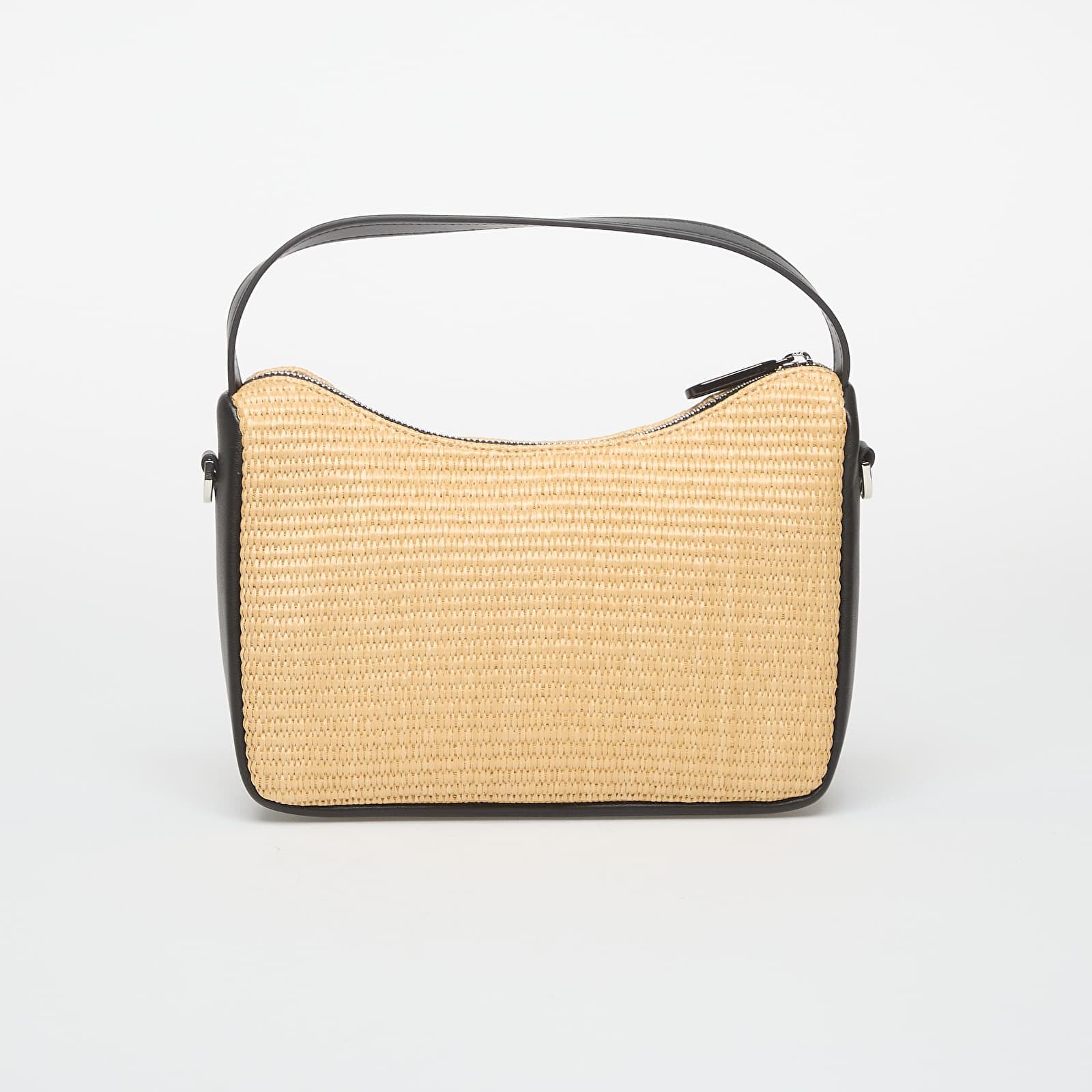 Handtaschen Karl Lagerfeld Jeans Box Logo Raffia Mini Hobo Natural