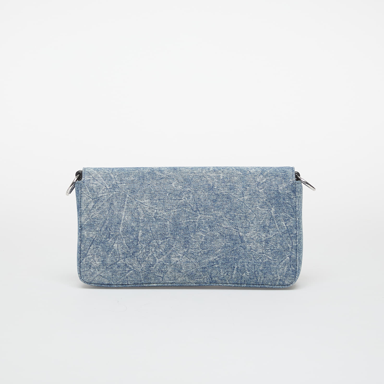 Torbice Karl Lagerfeld Jeans Denim Chain Top Handle Bag Washed Medium Blue