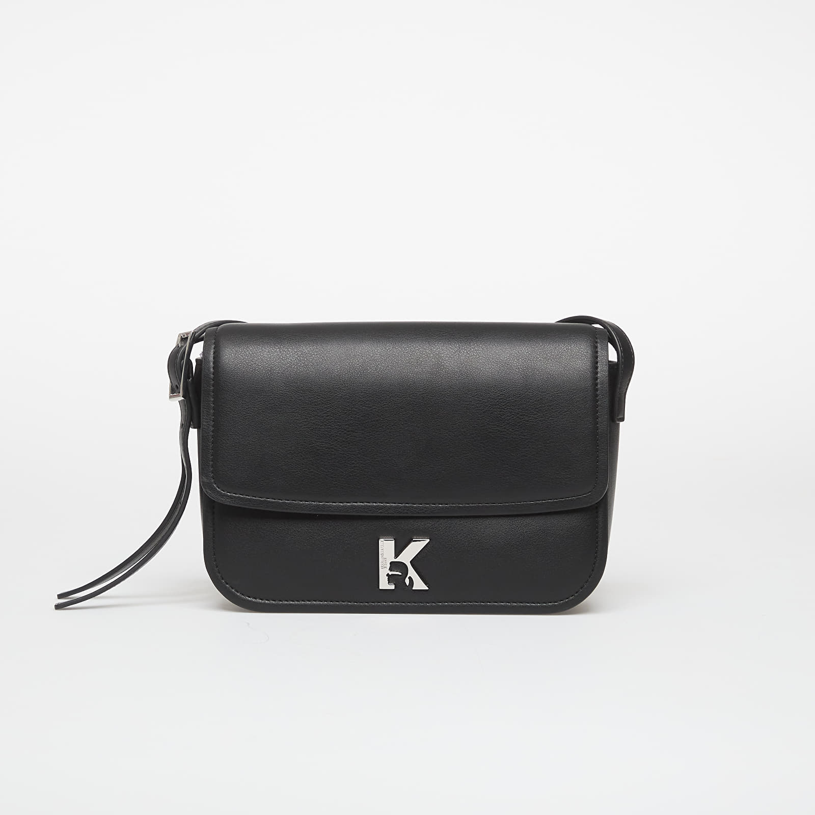 Sieviešu rokassomiņas Karl Lagerfeld Jeans K Logo Saddle Bag Black