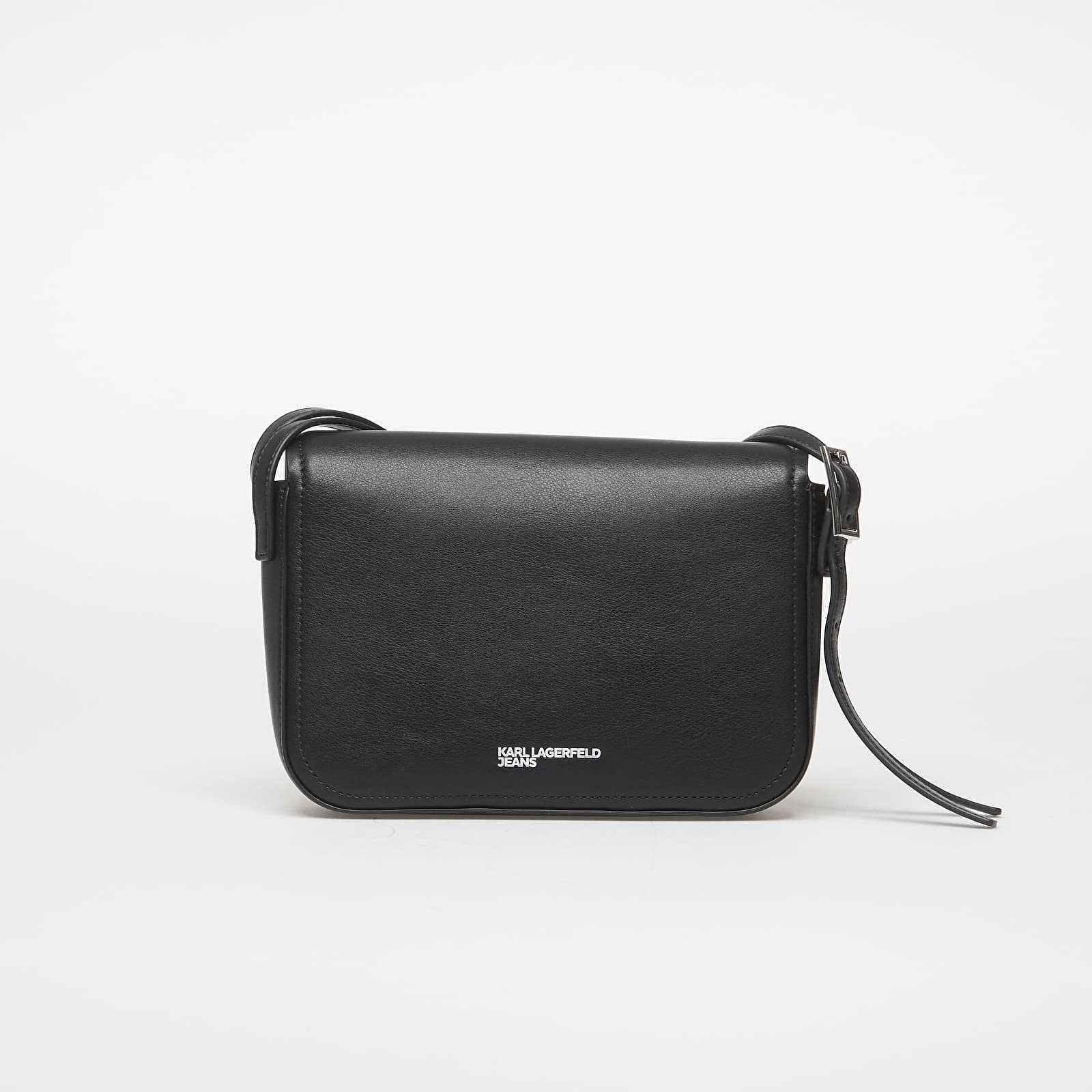 Sieviešu rokassomiņas Karl Lagerfeld Jeans K Logo Saddle Bag Black