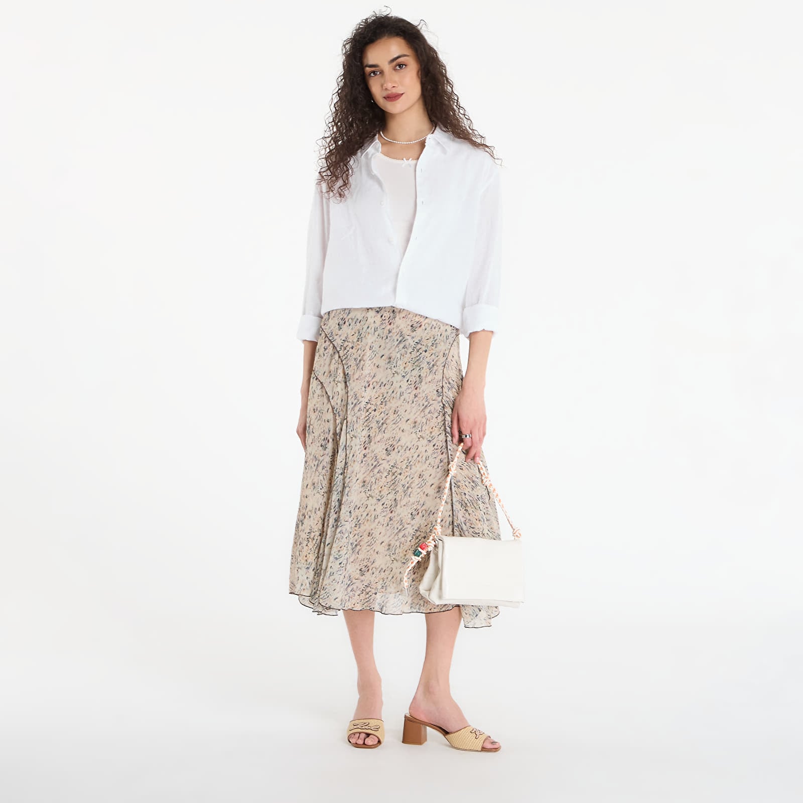 Skirts Desigual Fal Rishit Skirt White