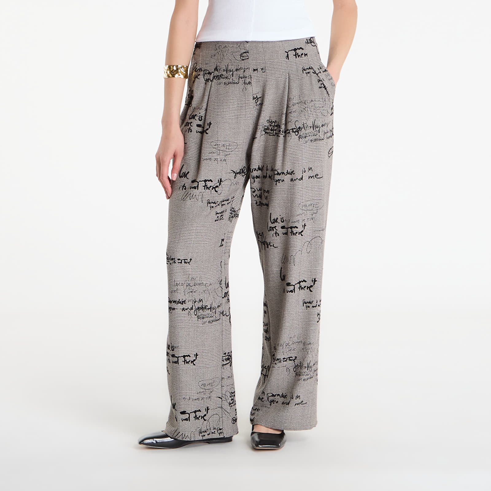 Παντελόνια Desigual Pant Traj Pants Black