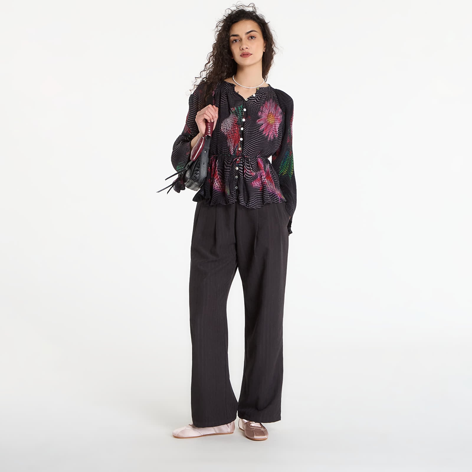 Topi Desigual Blus Roce Blouse Black