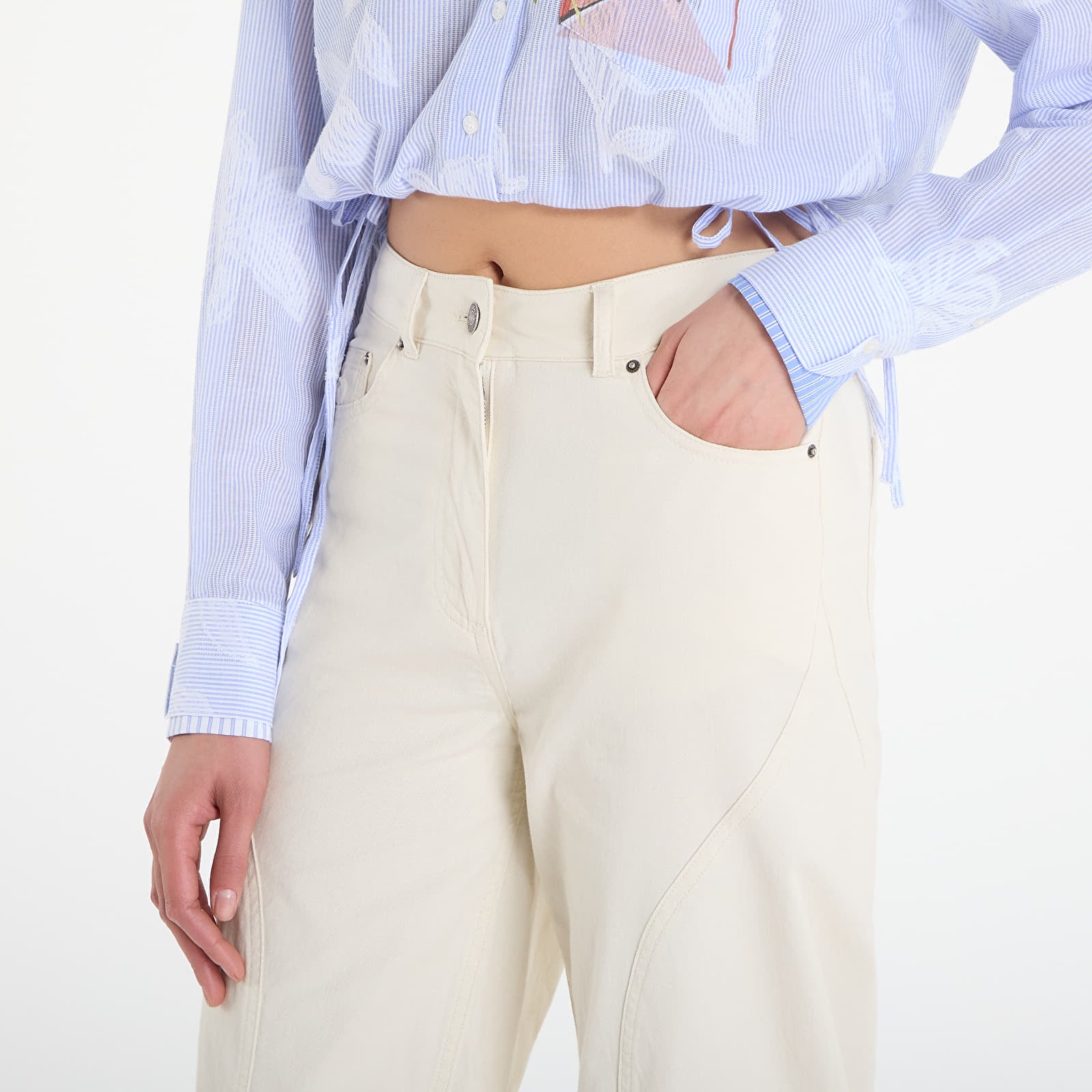 Pantaloni Desigual Pant Troy Pants Material Finishes