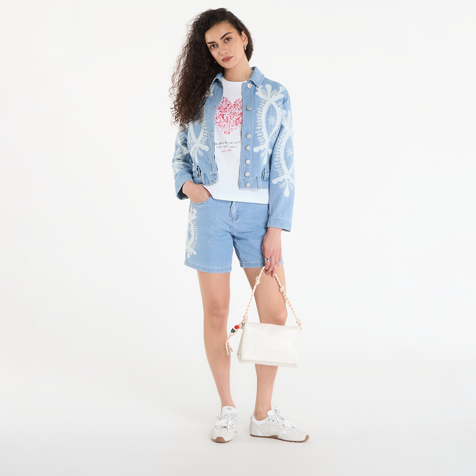 Tričká Desigual Ts Cor T-Shirt White