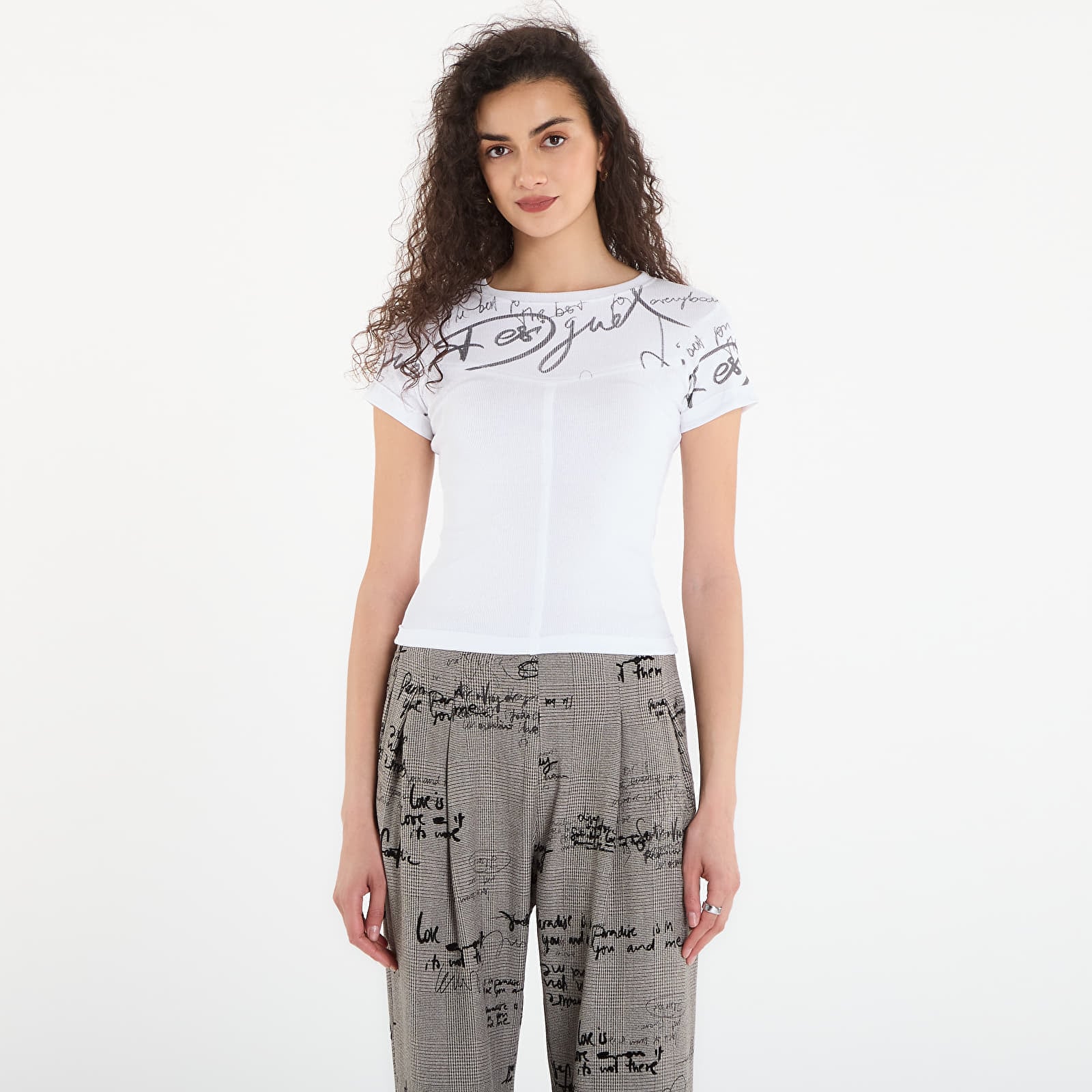 Тениска Desigual Ts Helsinki T-Shirt White M