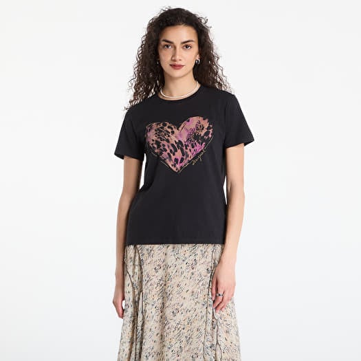 Tričko Desigual Ts Tiger Cor T-Shirt Black