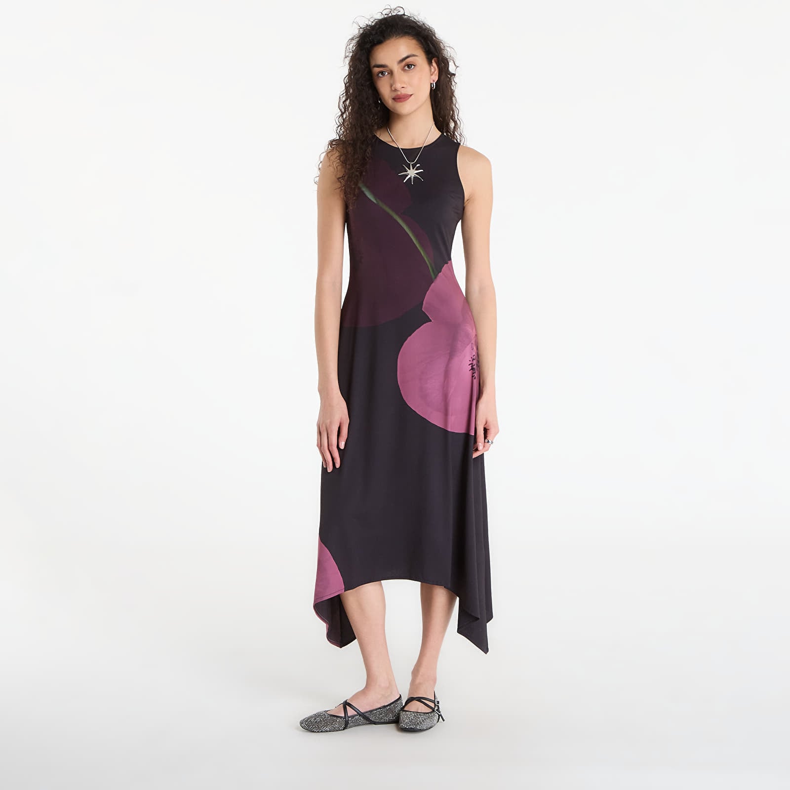 Облекло Desigual Vest Virginia Dress Black L