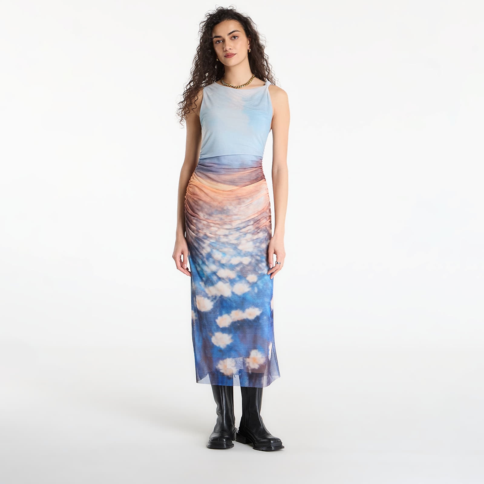 Φορέματα Desigual Vest Vermont Dress Blue