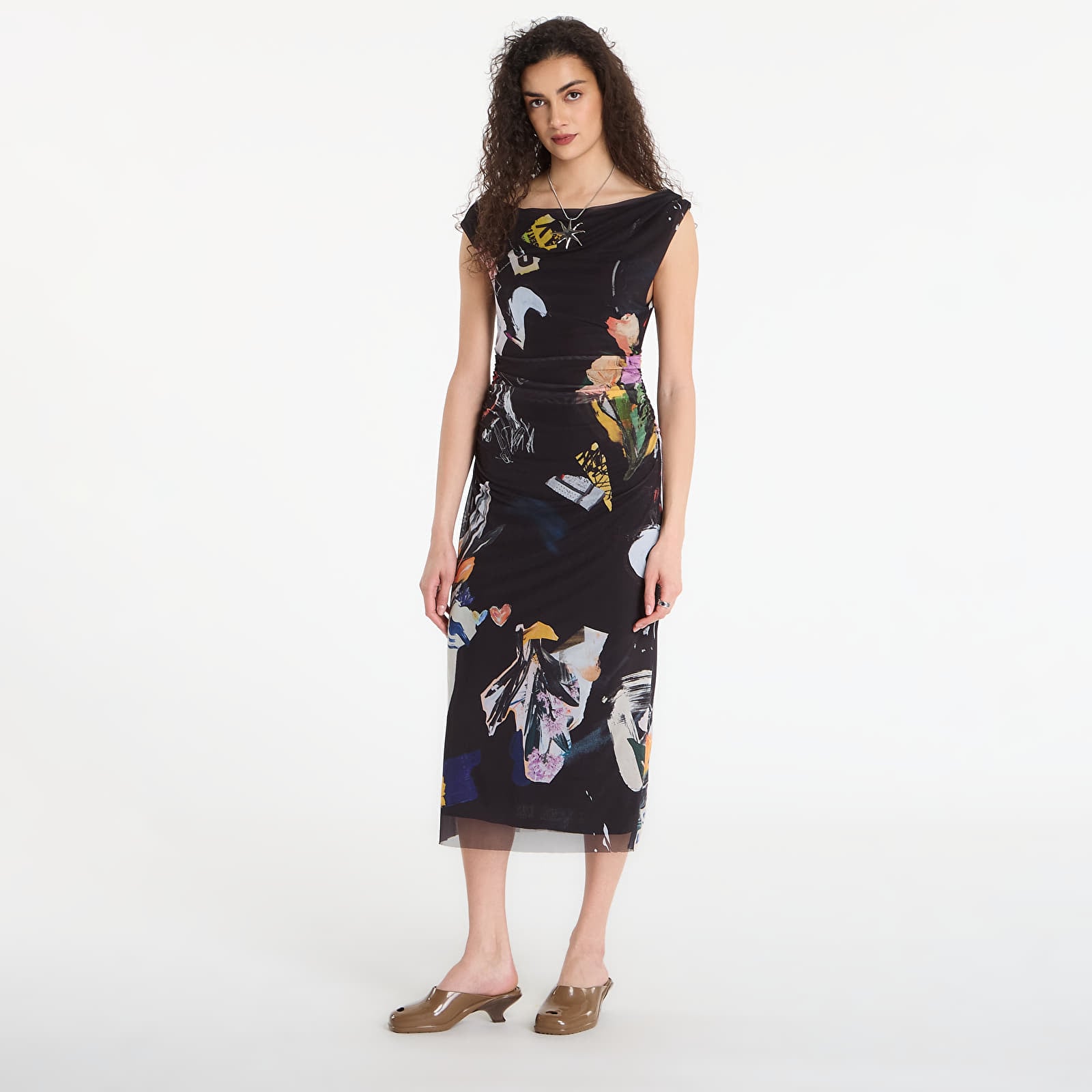 Φορέματα Desigual Vest Delaware Dress Black