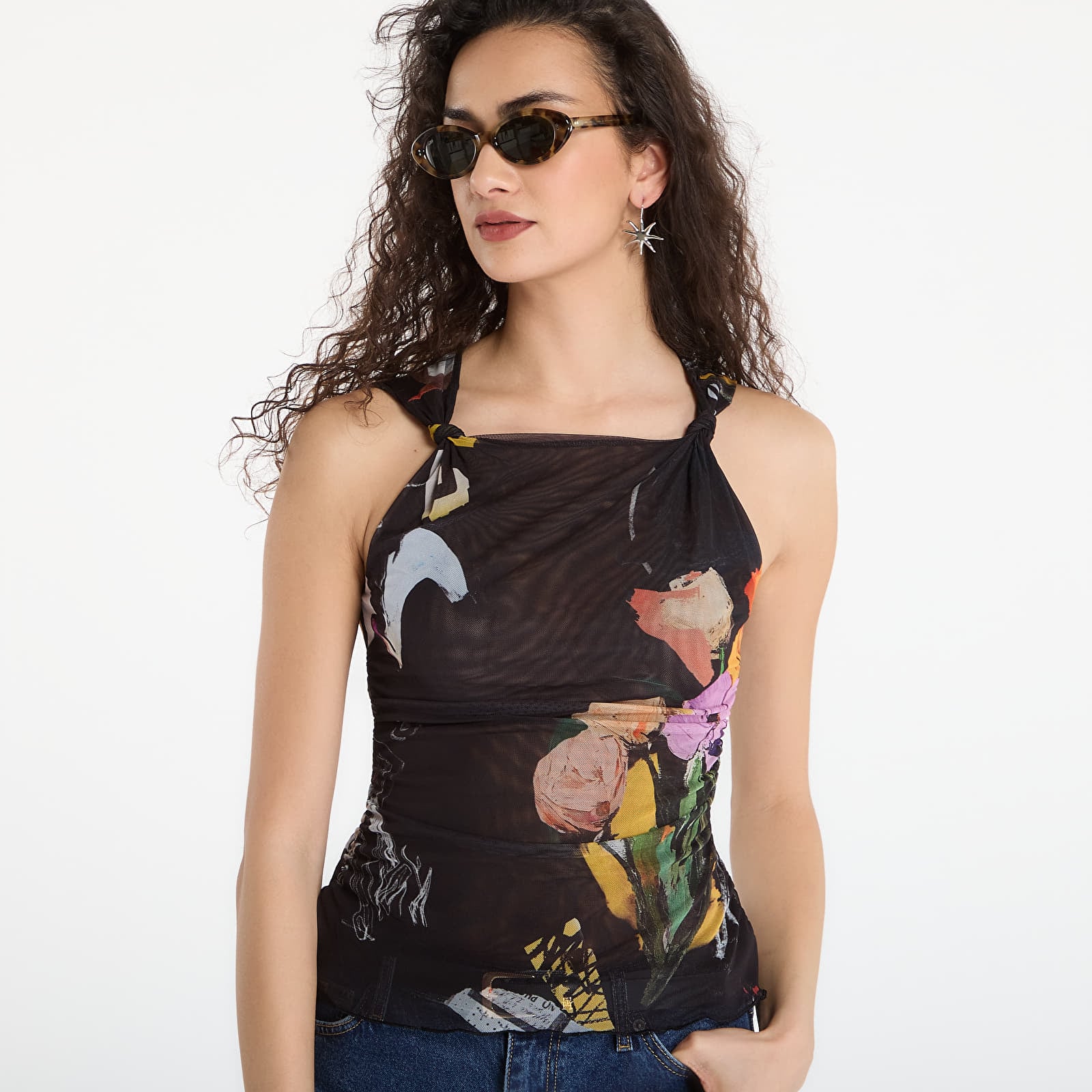 T-Shirts Desigual Ts Bruselas T-Shirt Black