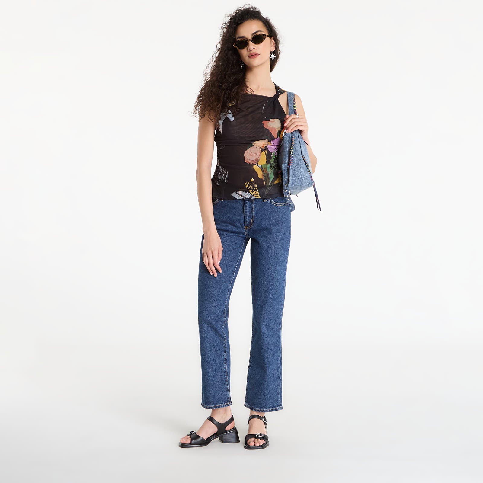 T-Shirts Desigual Ts Bruselas T-Shirt Black