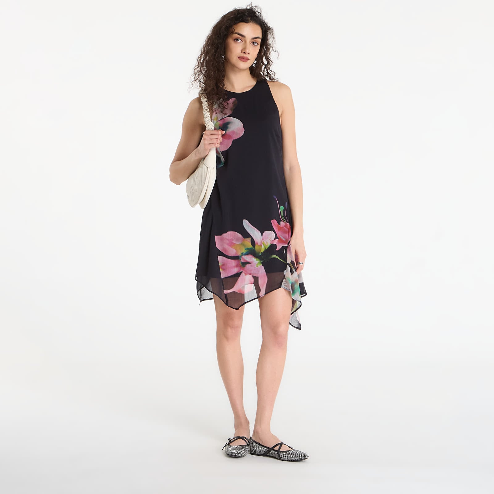 Φορέματα Desigual Vest Nala Asimetrico Dress Black