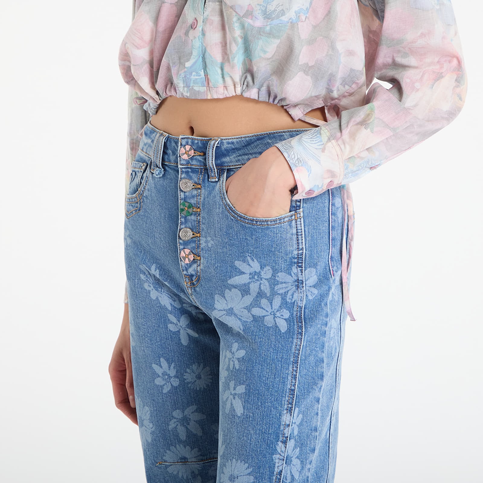 Τζιν Desigual Denim Maggi Denim Pants Blue