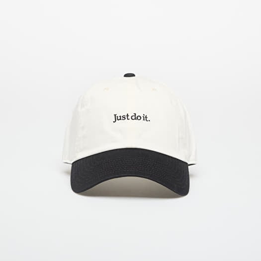 Keps Nike Club Unstructured JDI Cap Sail/ Black/ Black