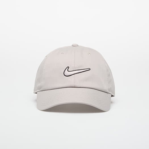 Keps Nike Club Unstructured Swoosh Cap College Grey/ Black