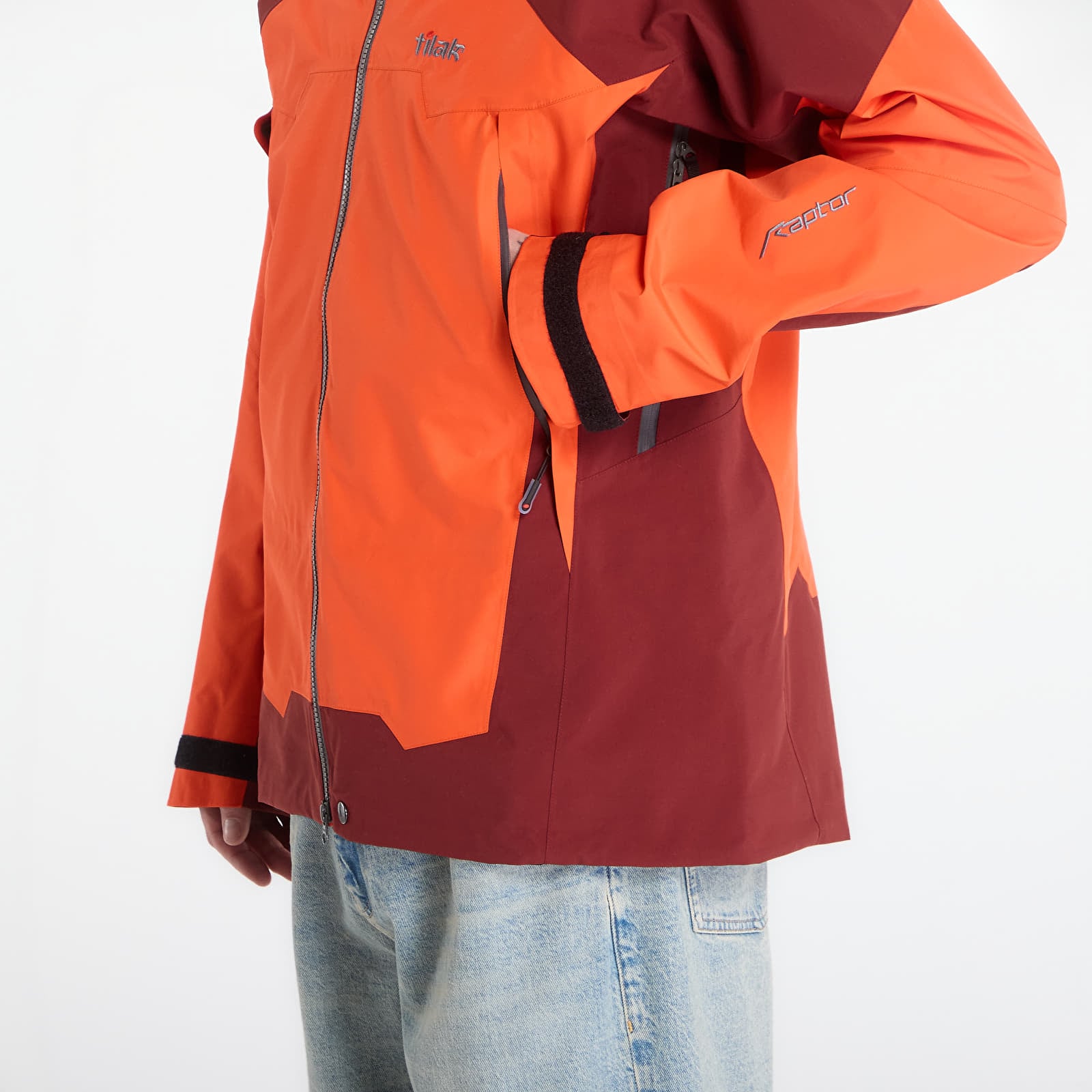Vindjakker til mænd Tilak Raptor Red/ Fired brick