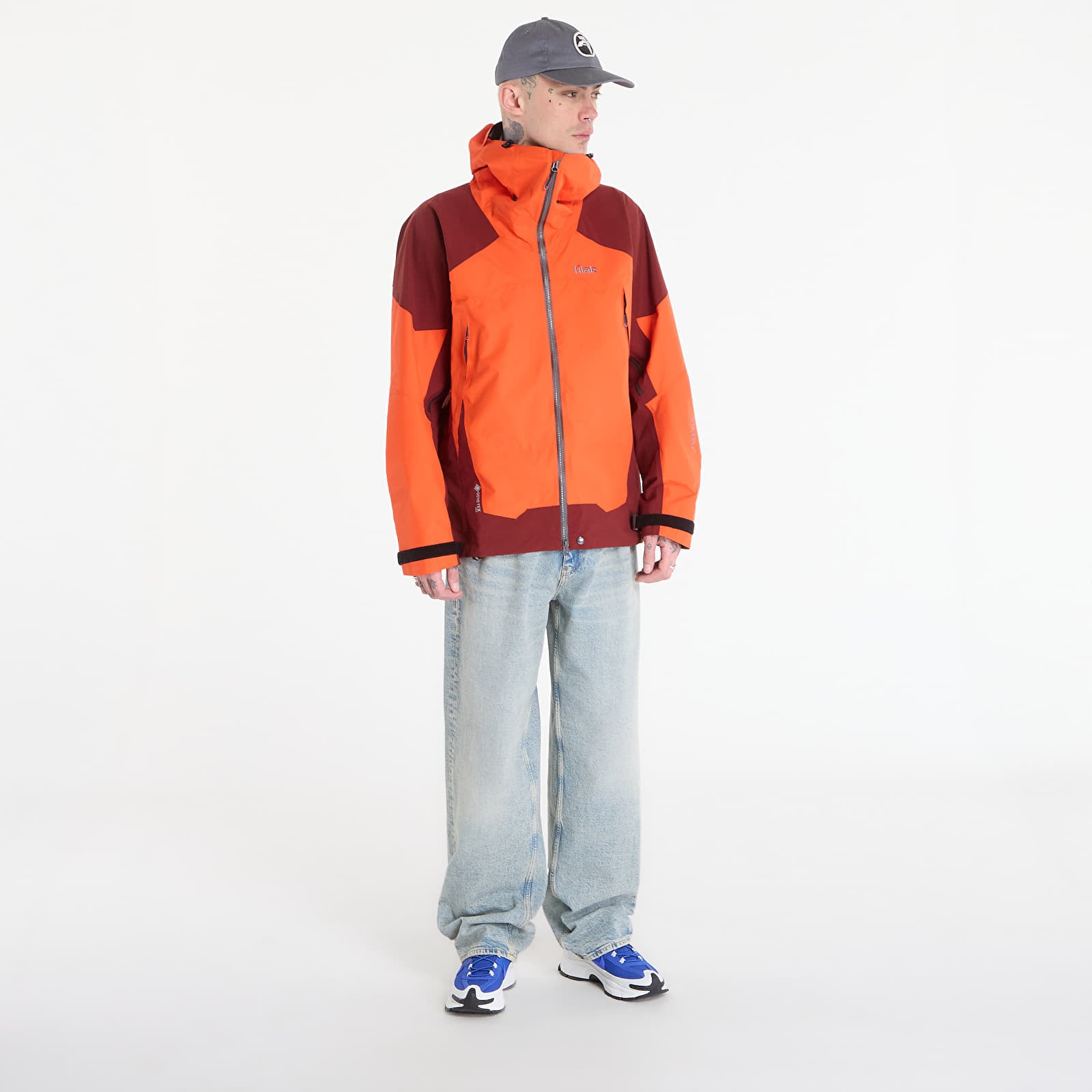 Vindjakker til mænd Tilak Raptor Red/ Fired brick