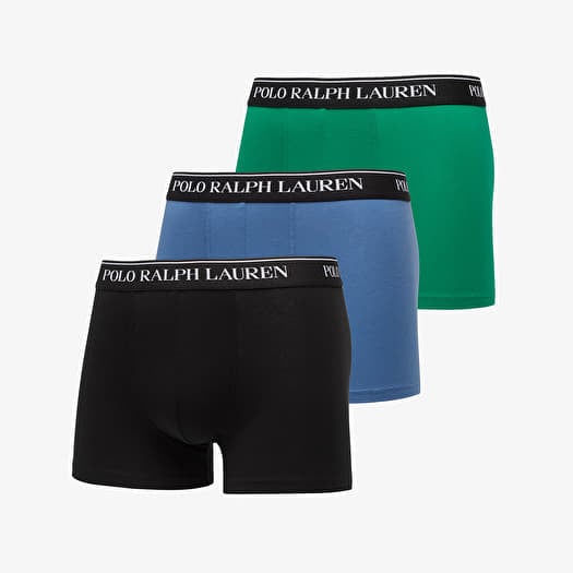 Boxerky Ralph Lauren Classic Trunk 3-Pack Multicolor