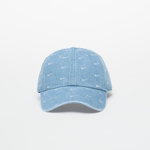 Keps Nike Club Unstructured Denim Cap Aegean Storm/ Thunder Blue/ White
