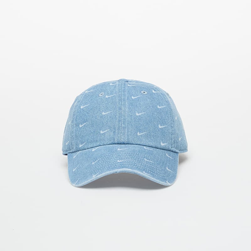 Čiapka Nike Club Unstructured Denim Cap Aegean Storm/ Thunder Blue/ White