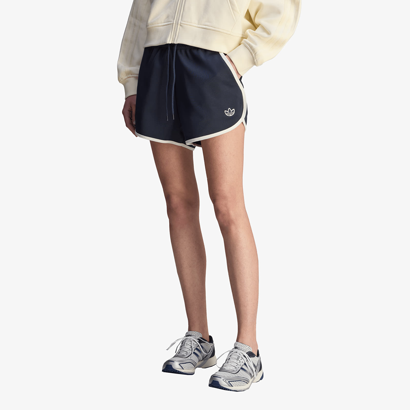 Дамски шорти adidas x Sporty & Rich Short Blue/ Night Navy