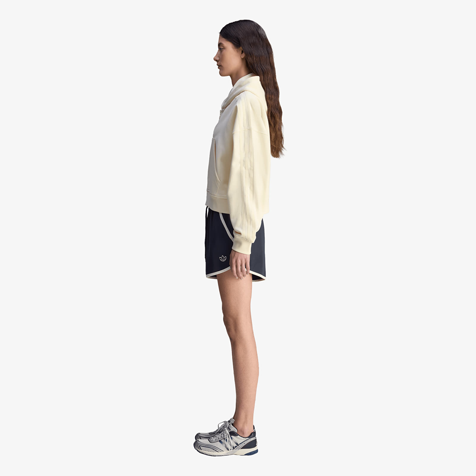 Дамски шорти adidas x Sporty & Rich Short Blue/ Night Navy