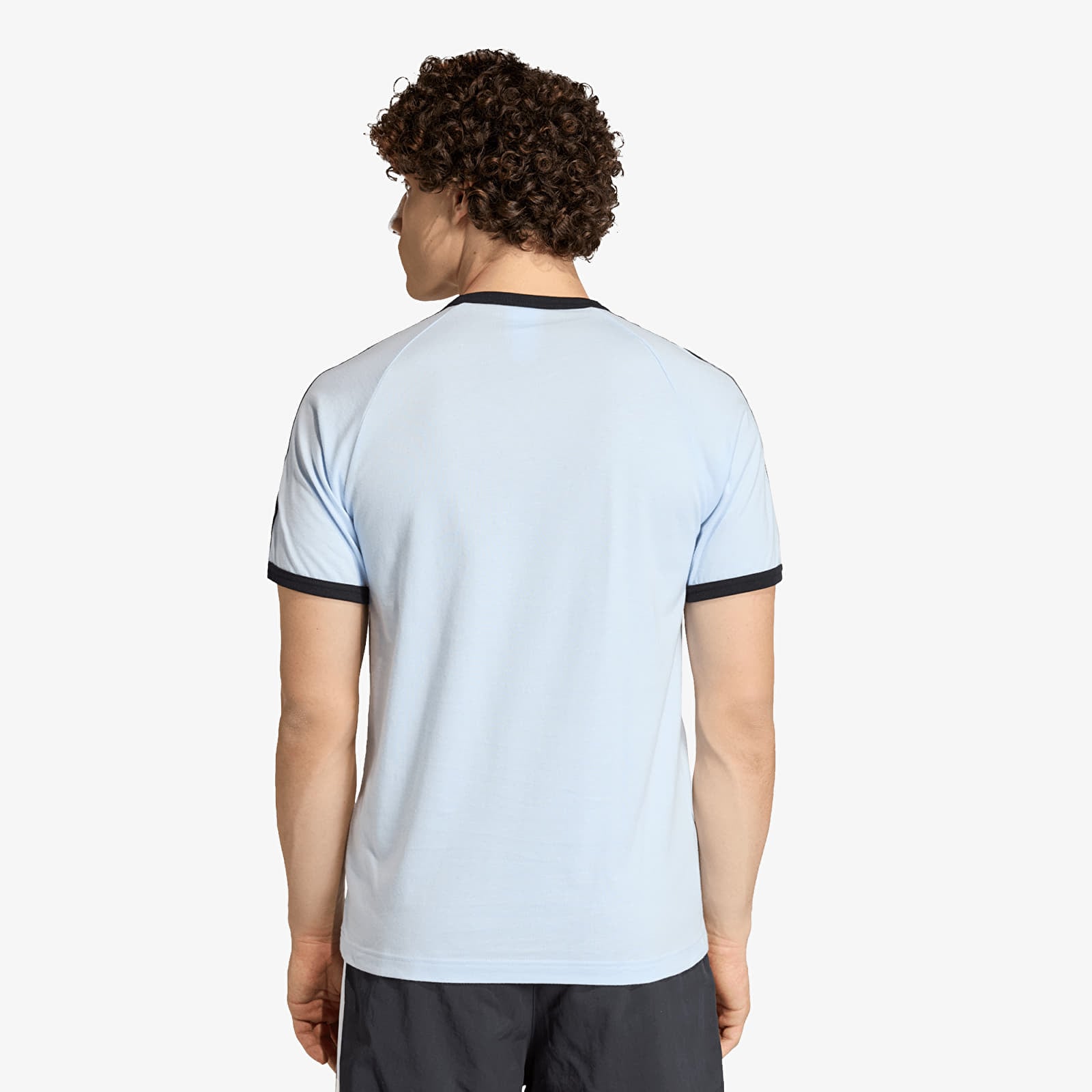 Miesten T-paidat adidas 3-Stripes T-Shirt Crystal Sky