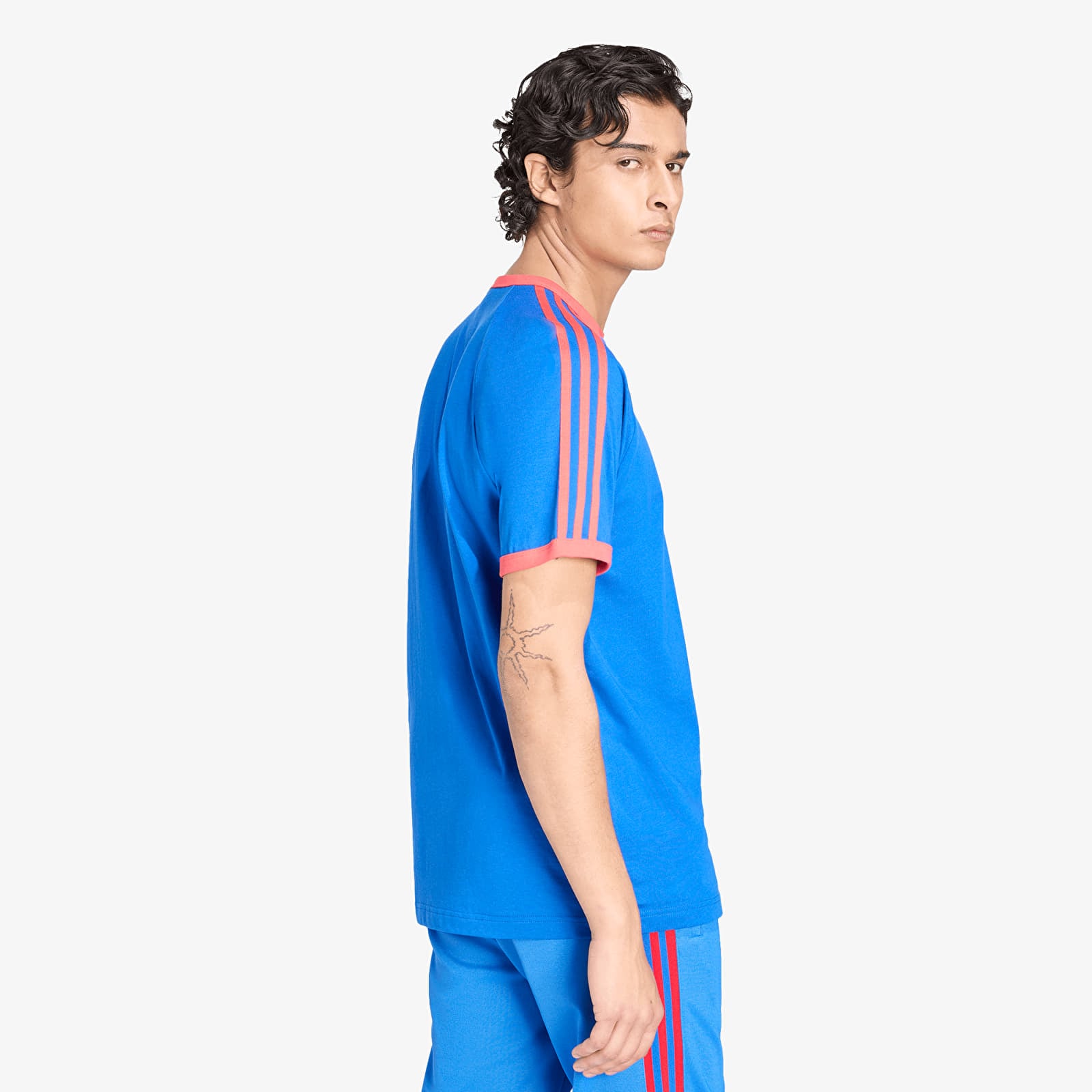 T-paidat adidas 3-Stripes T-Shirt Blue