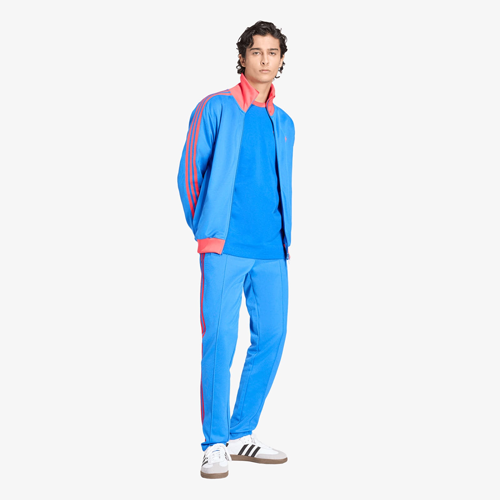 T-paidat adidas 3-Stripes T-Shirt Blue