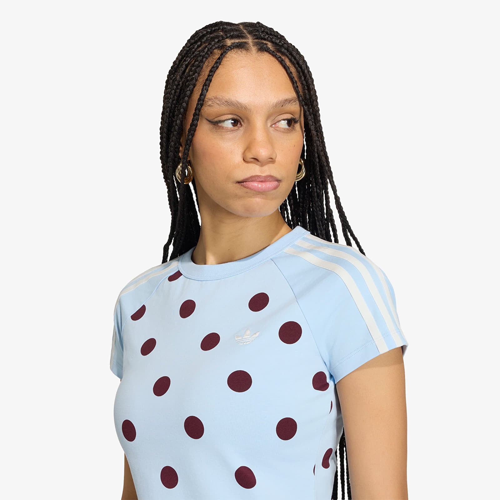 T-Shirts adidas Slim Fit Cali T-Shirt Clear Sky