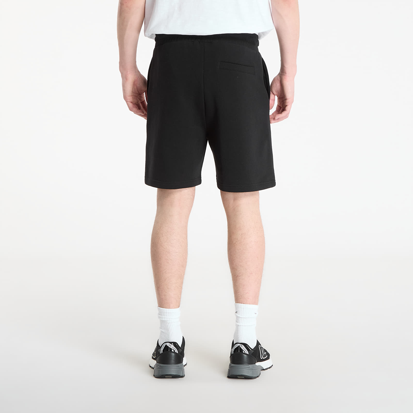 Kraťasy Karl Lagerfeld Jeans Text Logo Sweatshort Black