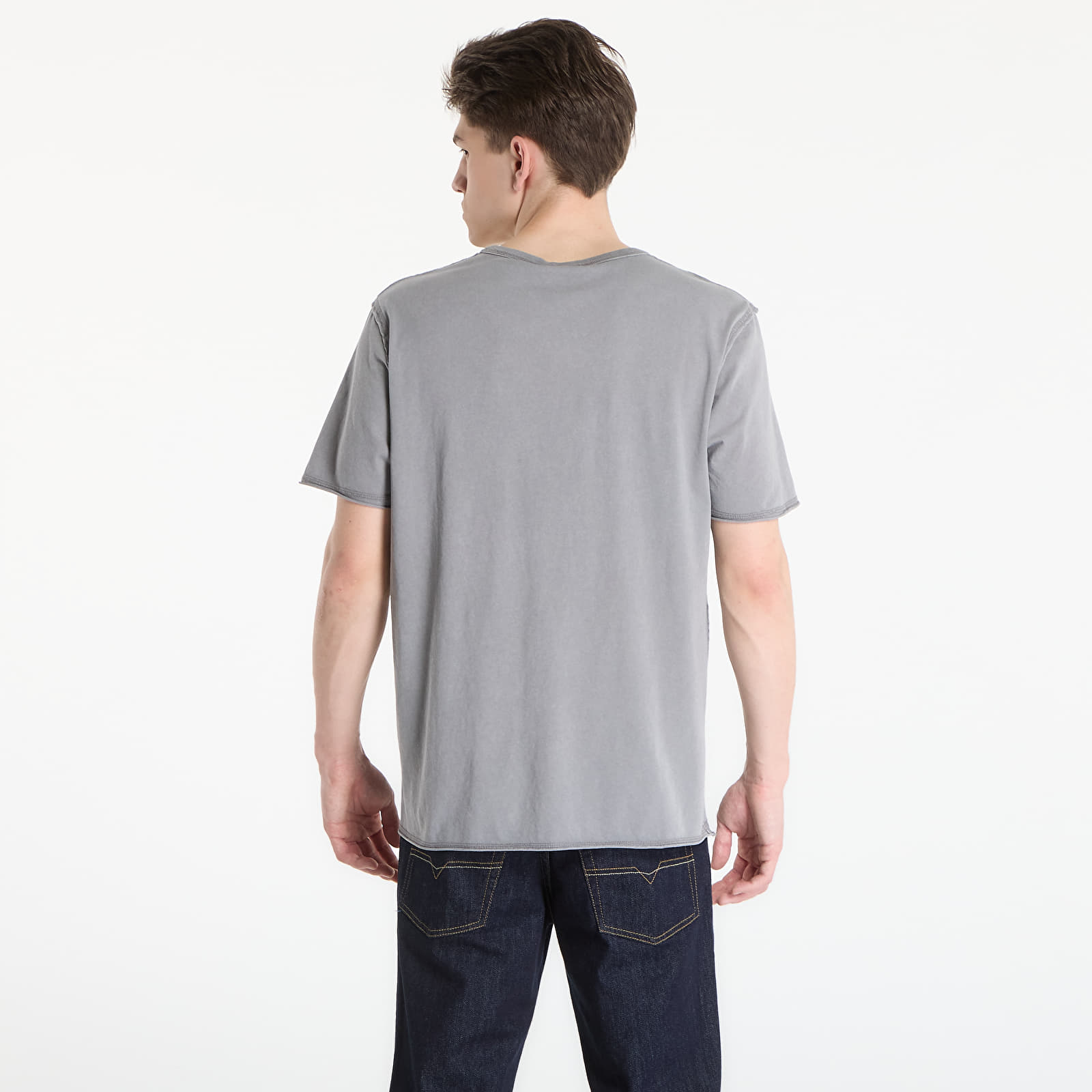Magliette da uomo Diesel T-Rawjust-V1 T-Shirt Steeple Gray