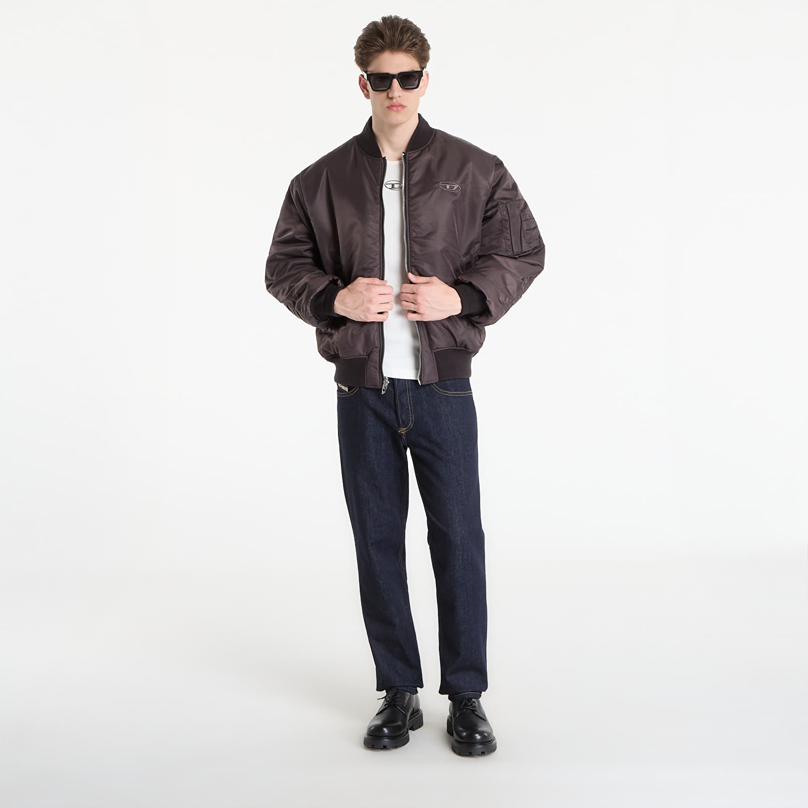 Bomberio tipo striukės Diesel W-Type-D1 Jacket Black