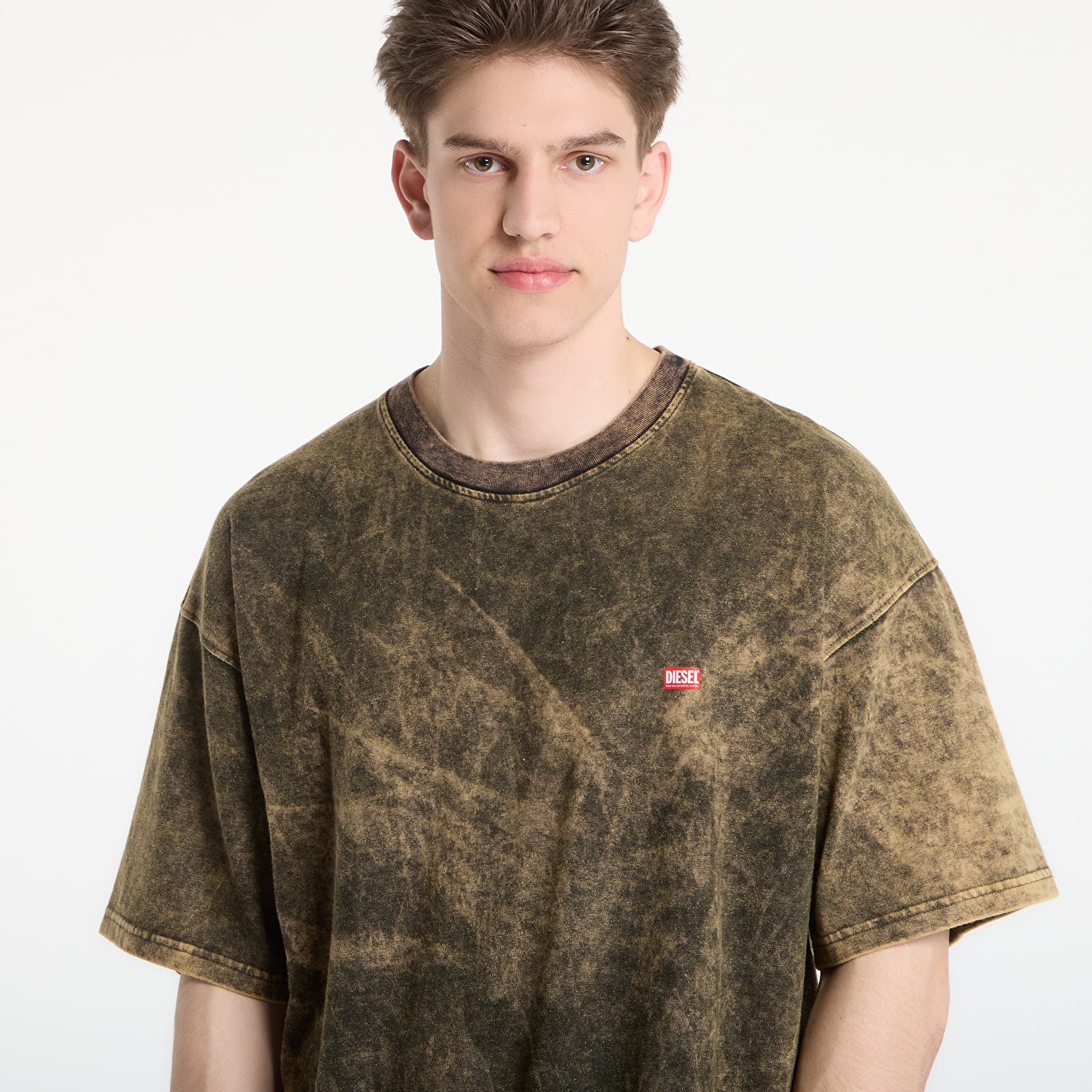 Magliette da uomo Diesel T-Boxt-T4 T-Shirt Military Green