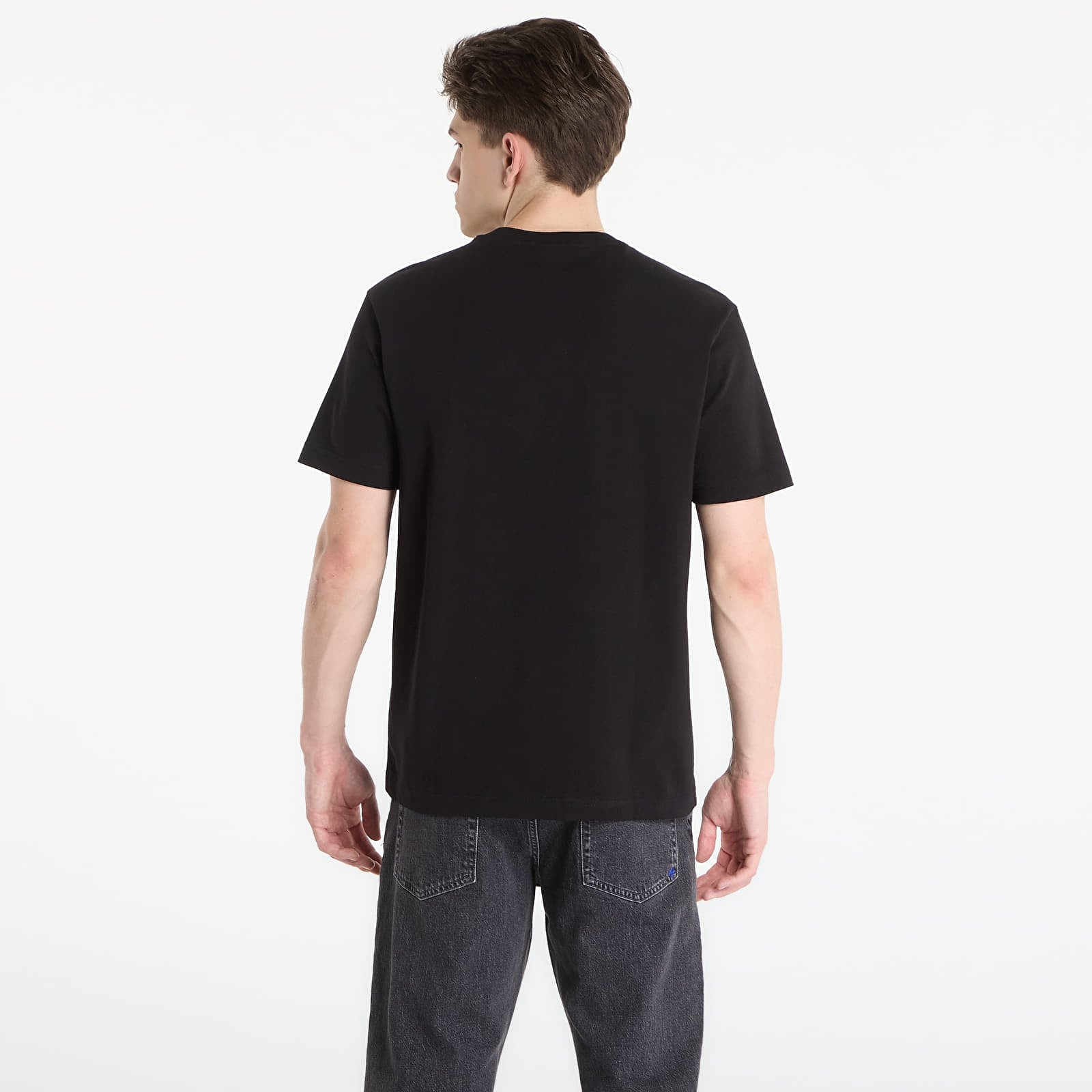 Magliette Karl Lagerfeld Jeans Reg Ss Box Logo Tee Black