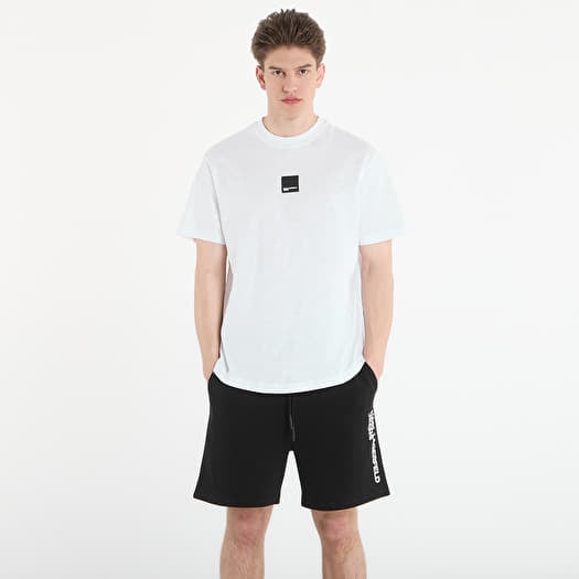 T-Shirt Karl Lagerfeld Jeans Reg Curved Hem Slub Tee White