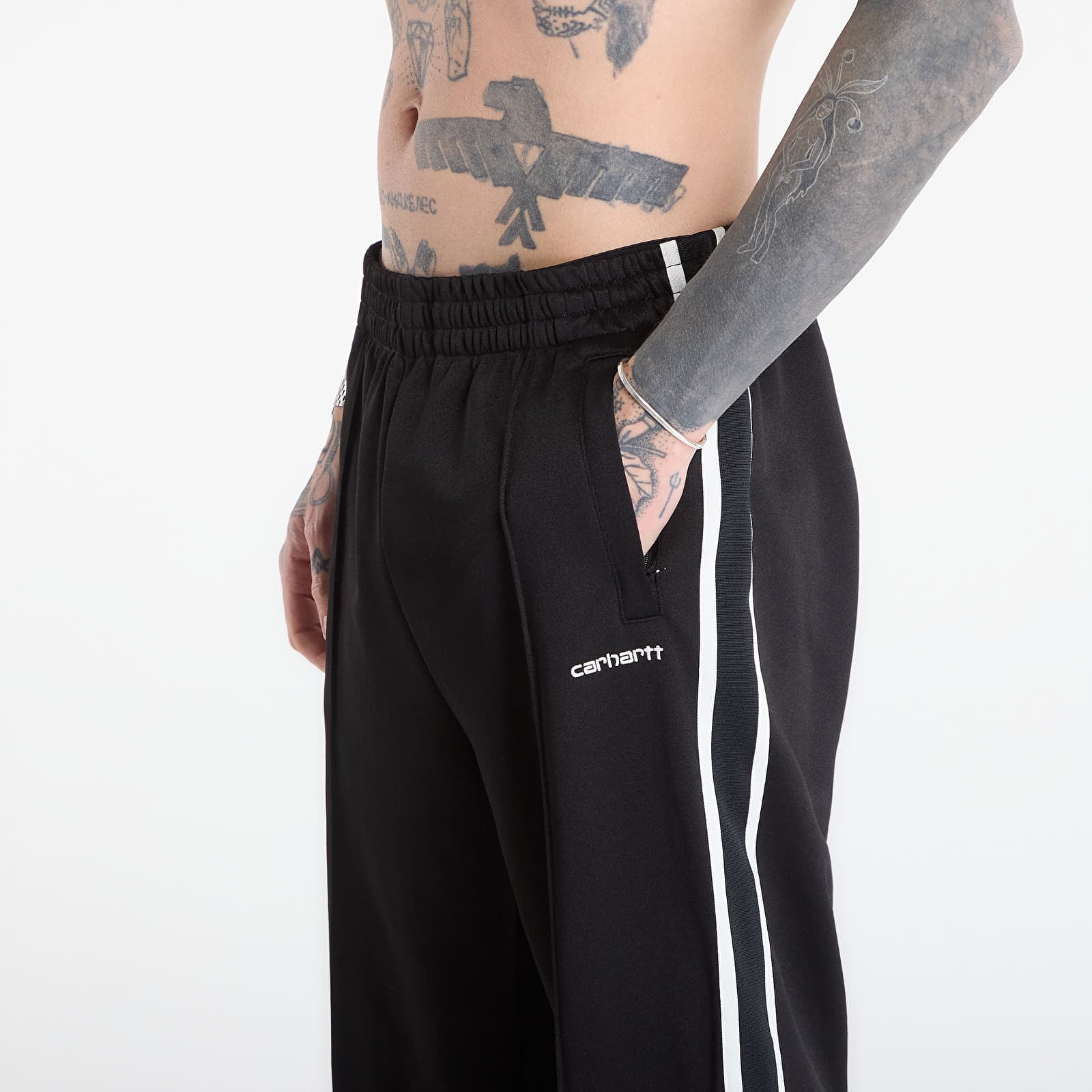 Herren-Sweatpants Carhartt WIP Bolar Sweat Pant Black/ Wax