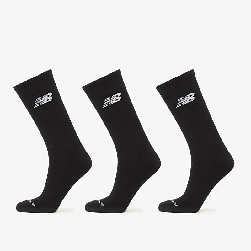New Balance Everyday Crew 3-Pack Black
