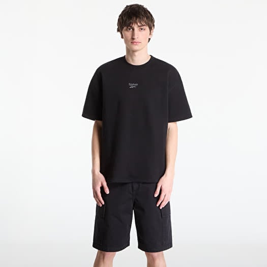 T-krekls Reebok Wardrobe Essentials T-Shirt Black