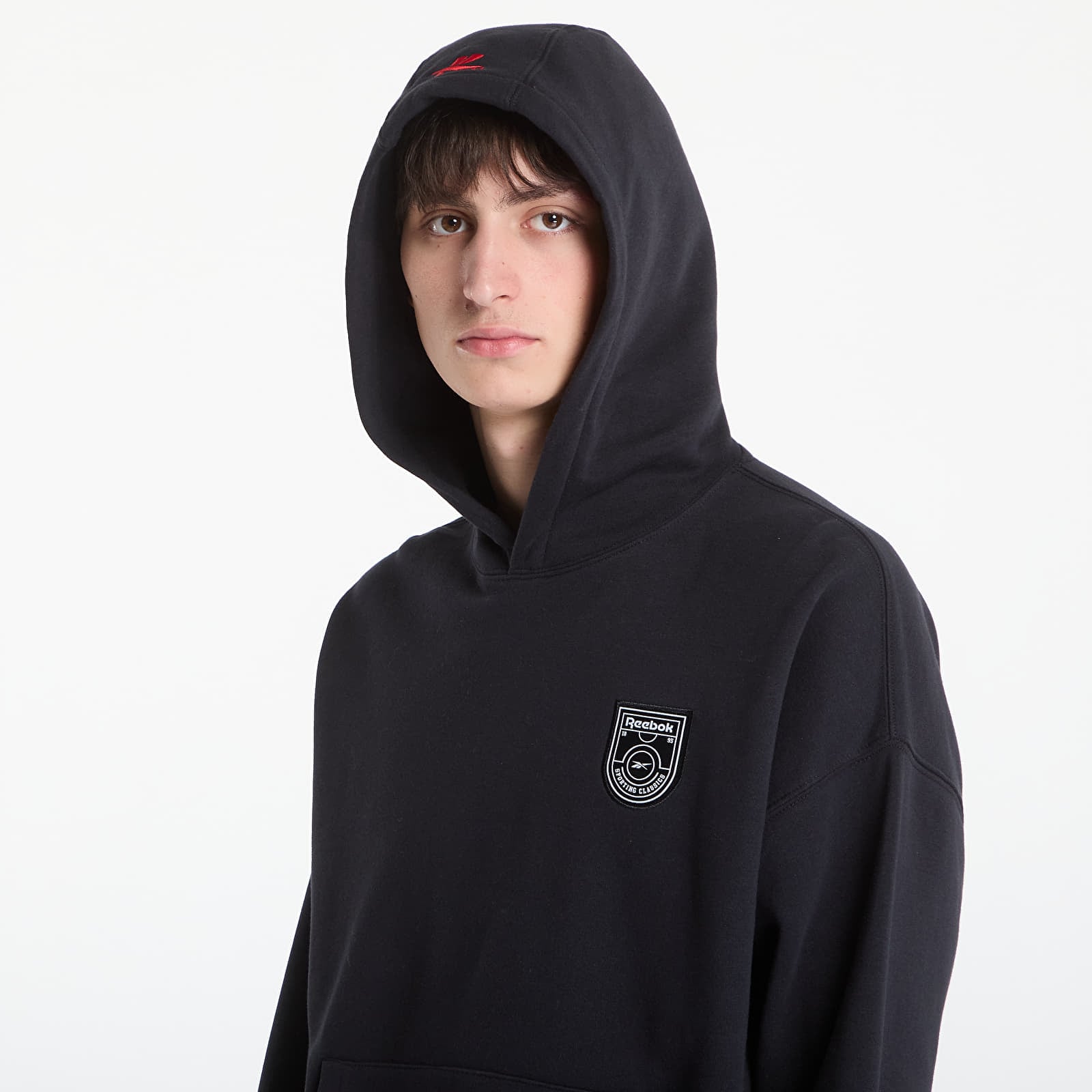 Vīriešu džemperi Reebok Street Sport Hoodie Black