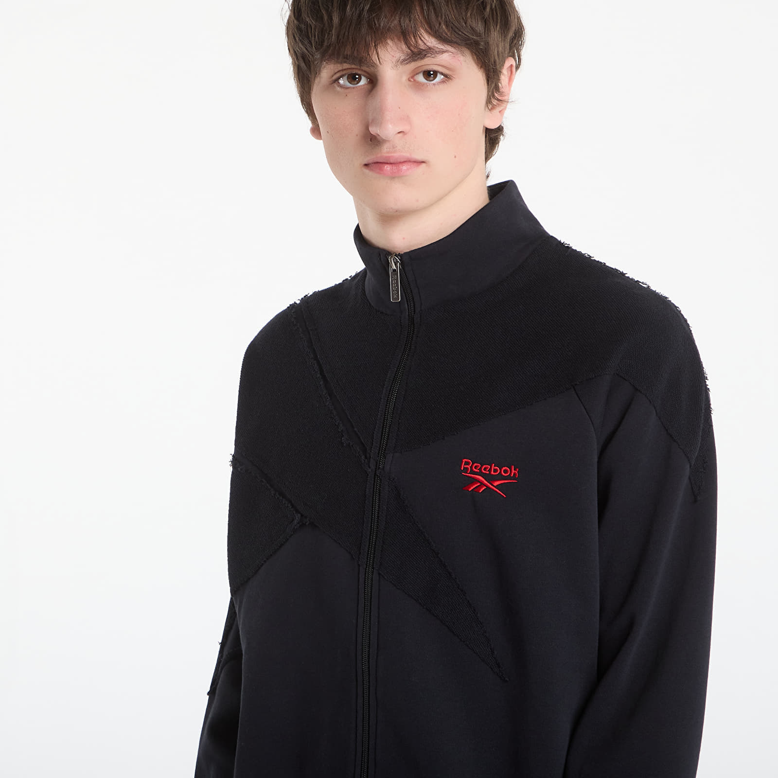 Μπουφάν Reebok Street Sport Vector Fleece Track Jacket Black L